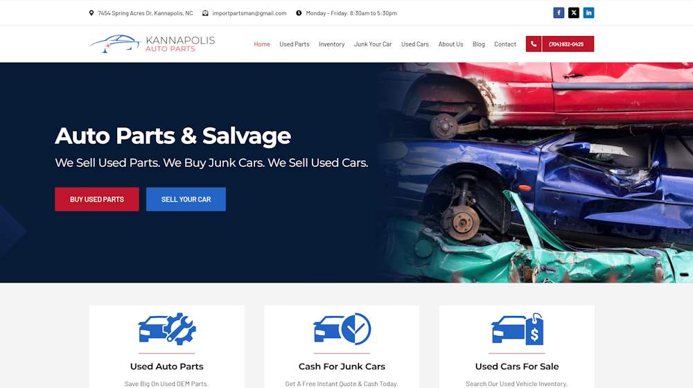 Kannapolis Auto Parts & Salvage