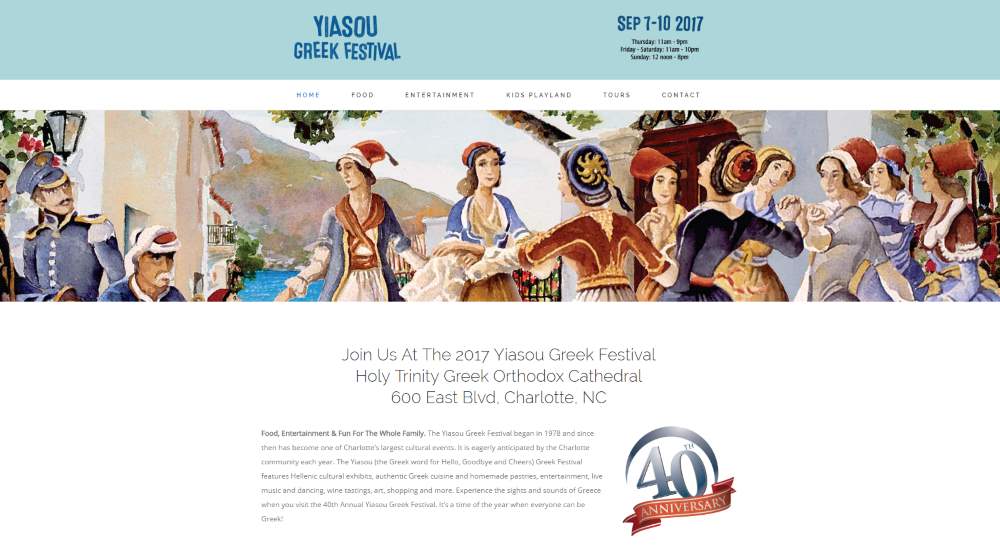 Yiasou Greek Festival - customer